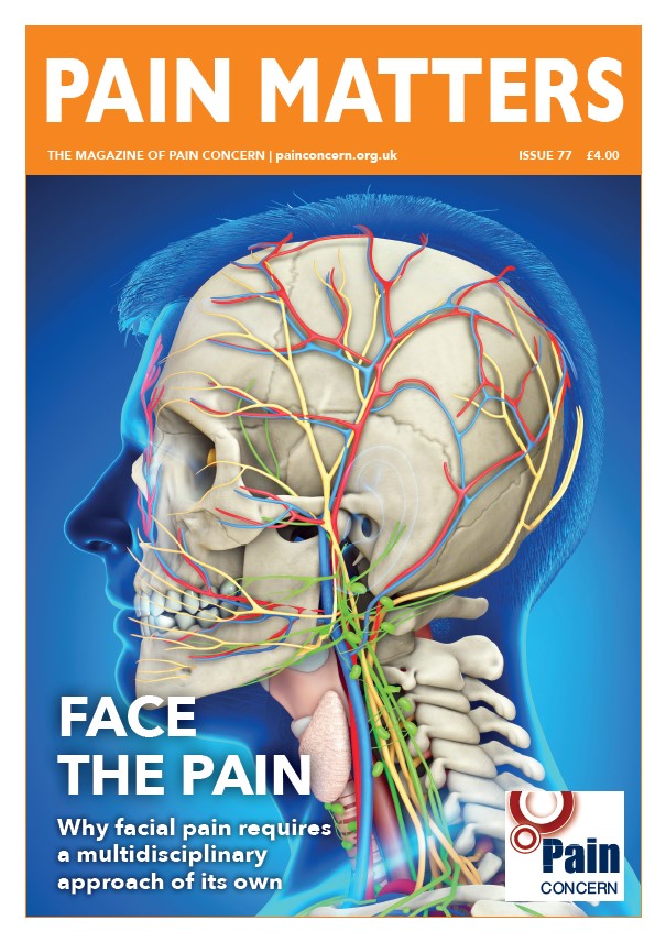 Front cover of Pain Matters issue 77