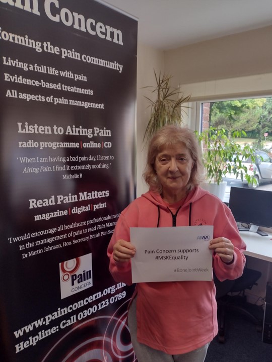 Pain Concern CEO Heather Wallace shows support of musculoskeletal equality