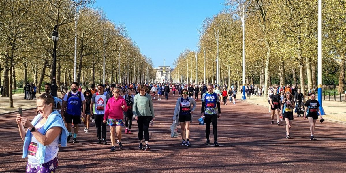 London Landmarks Half Marathon runners 2025
