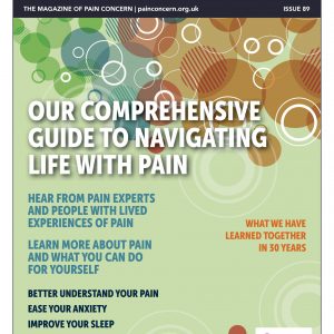 Pain Matters Issue 89 front cover